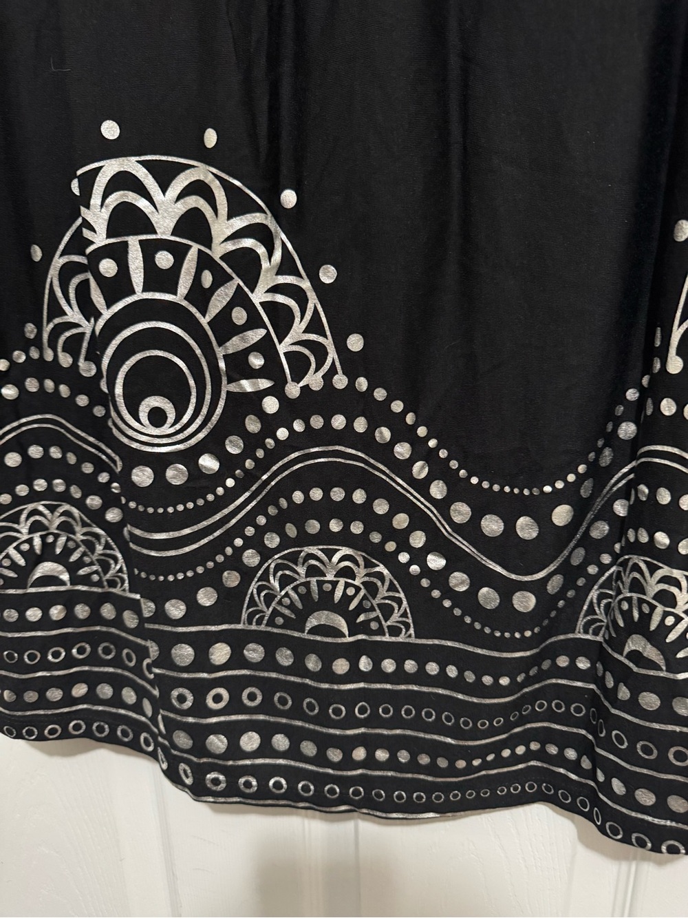 Swimsuits For All Kate V-Neck Black Short Sleeve Swim Coverup NWT - Picture 2 of 7